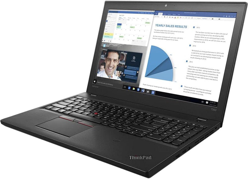 Lenovo ThinkPad T560 Intel Core i7-6600U Laptop Windows 11 (Refurbished)