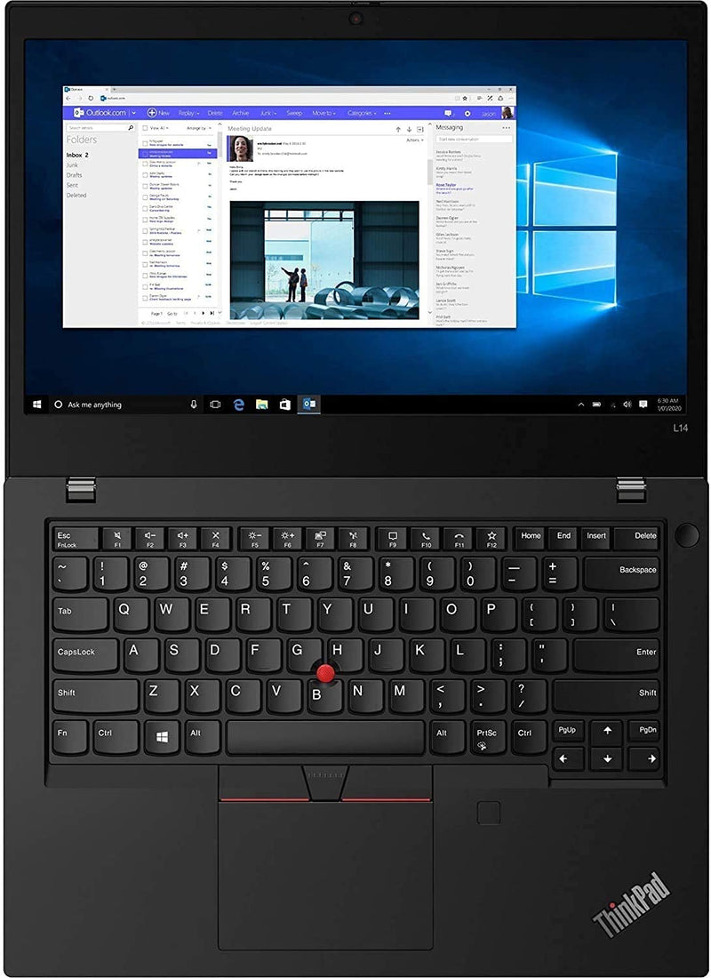 Lenovo ThinkPad L14 Intel Core i5-10310U Laptop Windows 11 Pro (Refurbished)