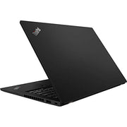 Black ThinkPad laptop on a white background