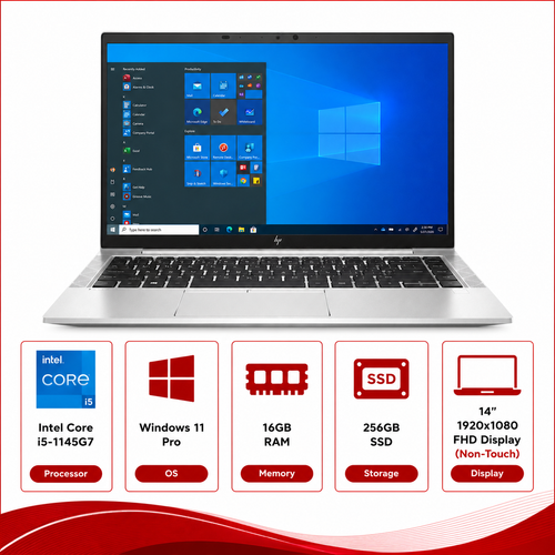 HP EliteBook 840 G8 Intel Core i5-1145G7 Laptop Windows 11 Pro (Refurbished)