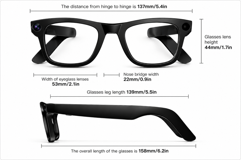 G2 AI Smart Glasses HD Camera