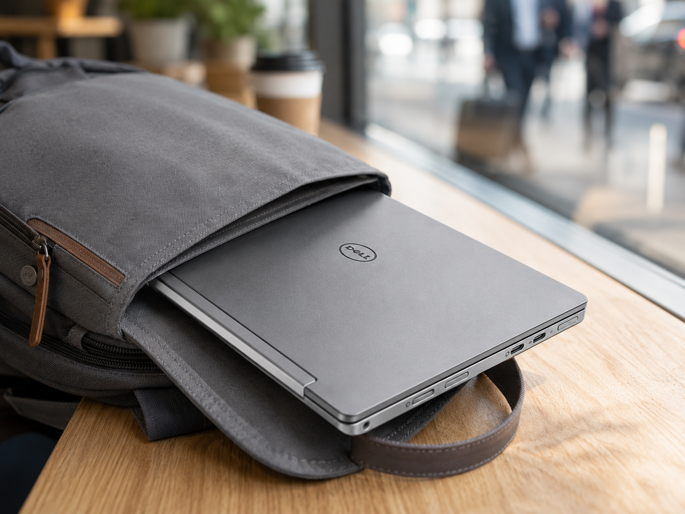 Built to travel from desk to meeting to classroom.