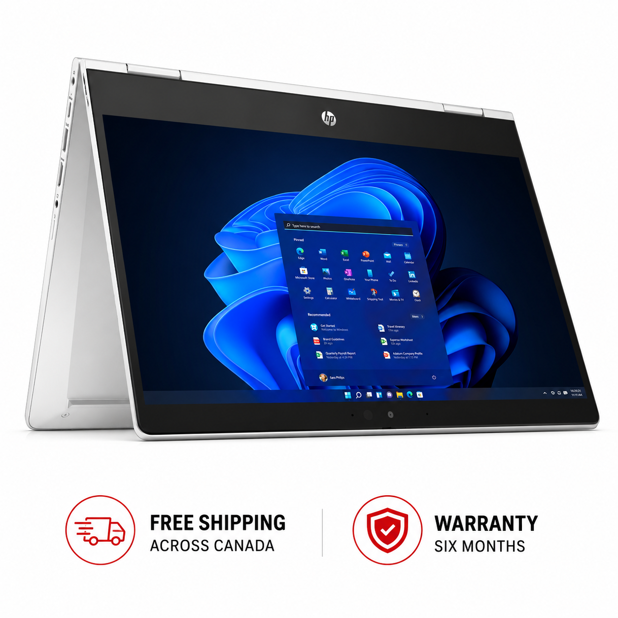 HP ProBook x360 435 G9 AMD Ryzen 7 Pro 2-in-1 Touchscreen Laptop (Refurbished)