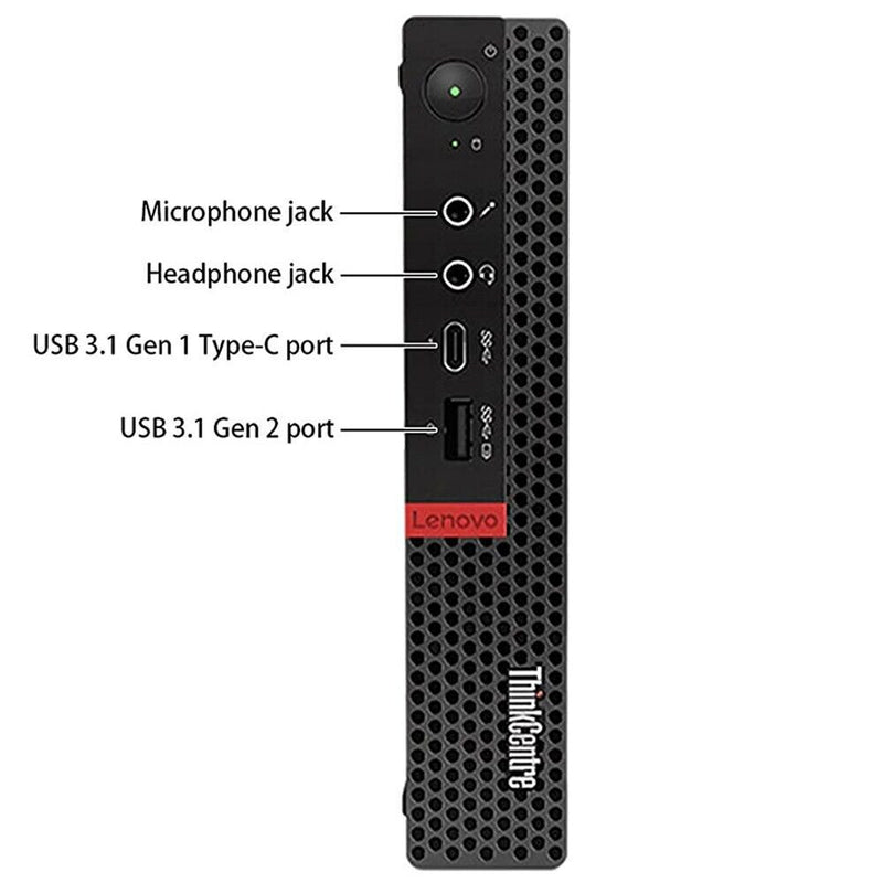 Lenovo ThinkCentre M720q Intel Core i5 8th-gen Desktop Windows 11 Pro (Refurbished)