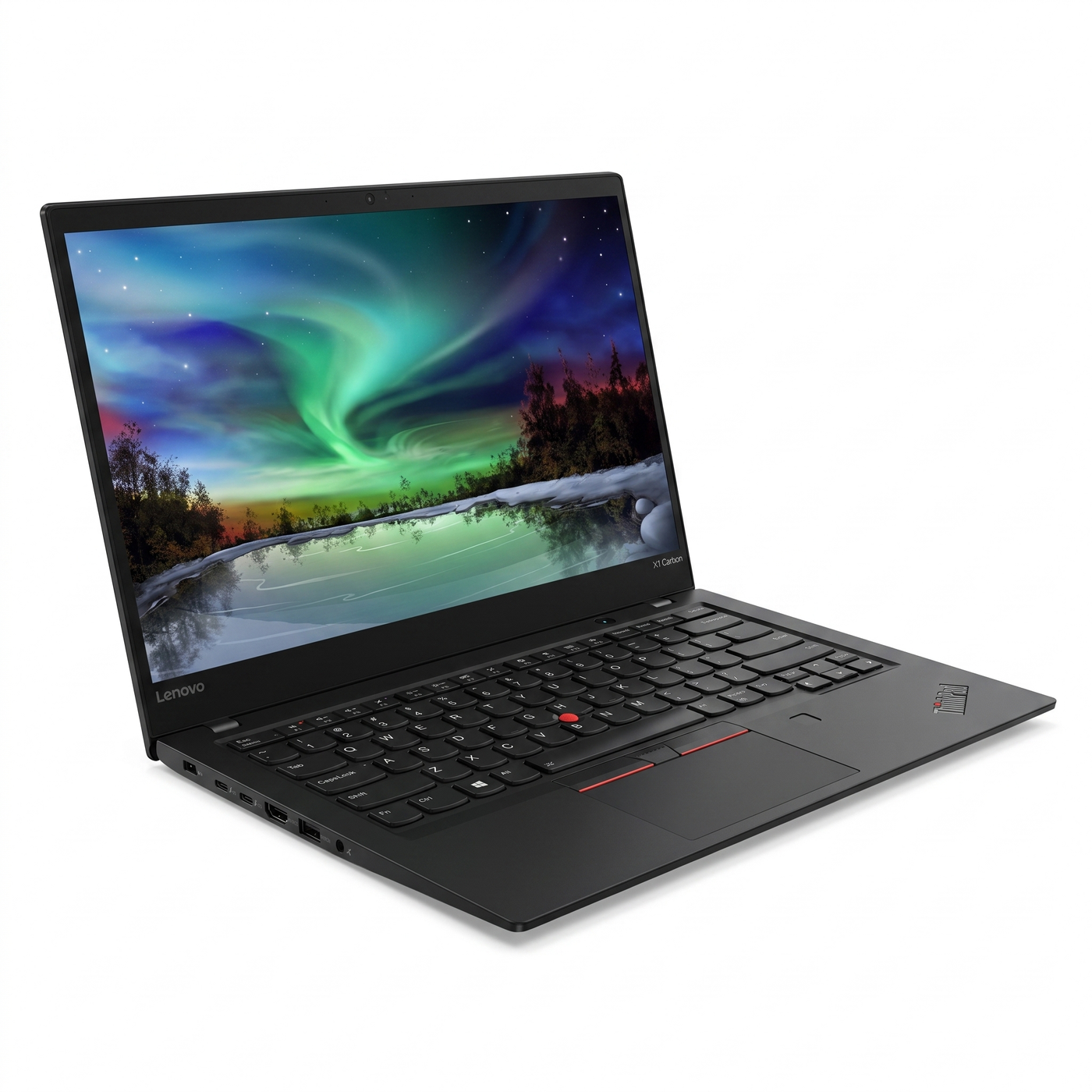 Lenovo ThinkPad X1 Carbon Gen 8 Intel Core i7-10th gen Touch Screen Laptop Windows 11 Pro (Refurbished) - view 2