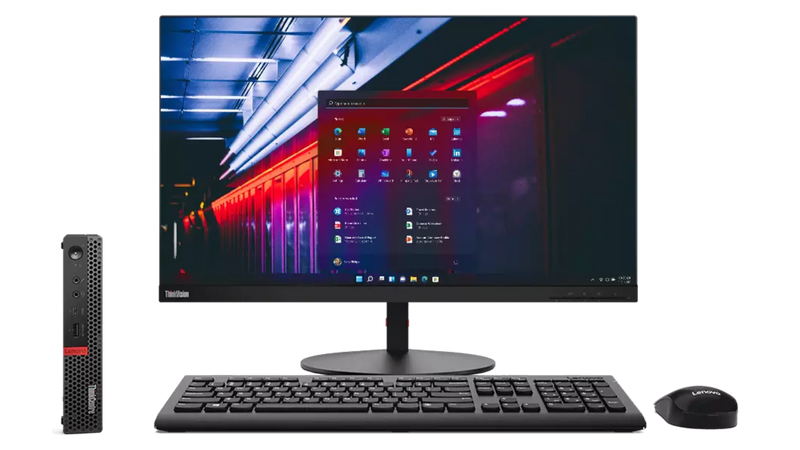 Lenovo ThinkCentre M920q Intel Core i5-8500T Tiny Desktop, 8th Gen Windows 11 Pro (Refurbished)