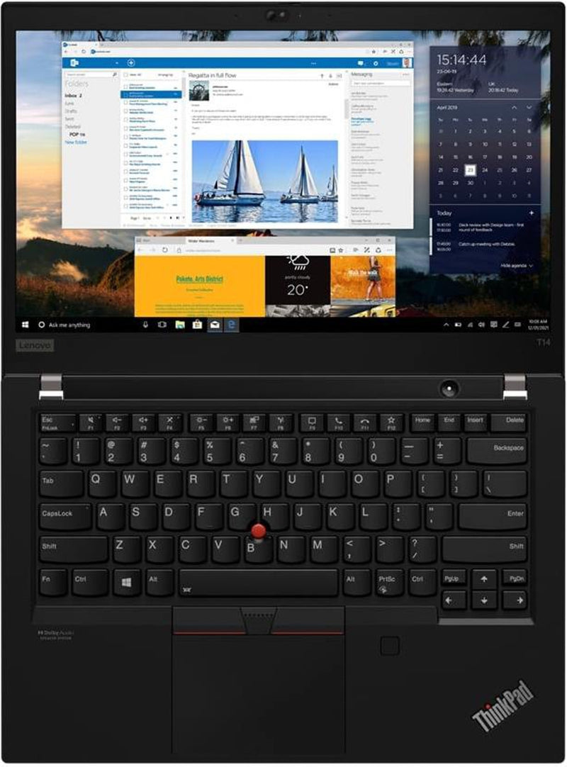 Lenovo ThinkPad T14 Gen 2 AMD Ryzen 7 Pro 5850U Laptop Windows 11 Pro (Refurbished)